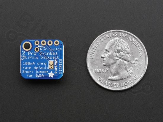 Charger backpack for Pro Trinket LiIon/LiPoly Add-On - Adafruit 2124